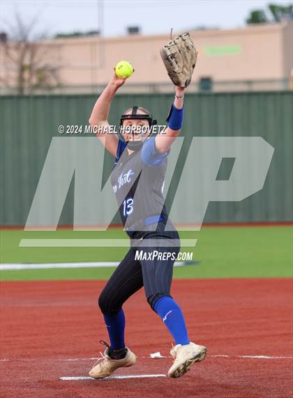 Thumbnail 2 in Plano West @ Allen (UIL 6A Softball Bi-District) photogallery.