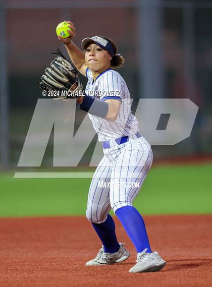 Thumbnail 3 in Plano West @ Allen (UIL 6A Softball Bi-District) photogallery.