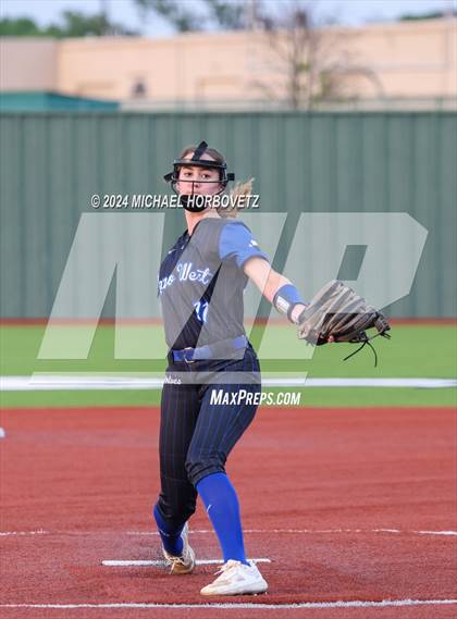 Thumbnail 2 in Plano West @ Allen (UIL 6A Softball Bi-District) photogallery.