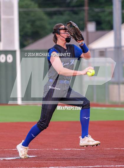 Thumbnail 2 in Plano West @ Allen (UIL 6A Softball Bi-District) photogallery.