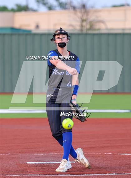 Thumbnail 2 in Plano West @ Allen (UIL 6A Softball Bi-District) photogallery.