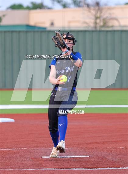 Thumbnail 2 in Plano West @ Allen (UIL 6A Softball Bi-District) photogallery.