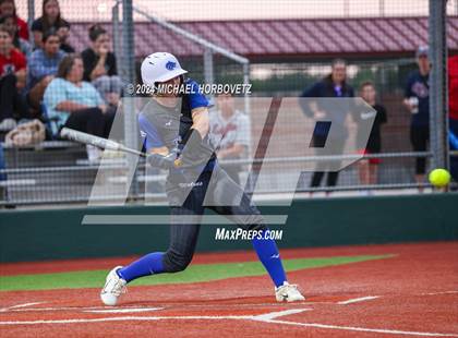 Thumbnail 3 in Plano West @ Allen (UIL 6A Softball Bi-District) photogallery.