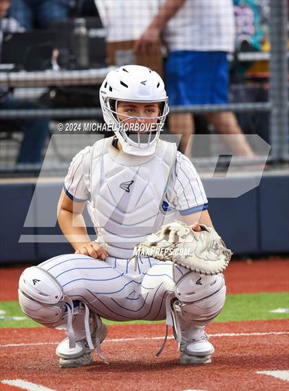 Thumbnail 1 in Plano West @ Allen (UIL 6A Softball Bi-District) photogallery.