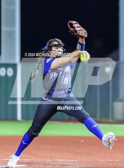 Thumbnail 3 in Plano West @ Allen (UIL 6A Softball Bi-District) photogallery.