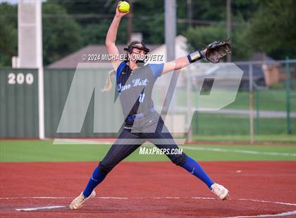 Thumbnail 2 in Plano West @ Allen (UIL 6A Softball Bi-District) photogallery.
