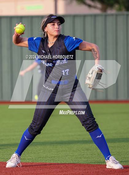 Thumbnail 3 in Plano West @ Allen (UIL 6A Softball Bi-District) photogallery.