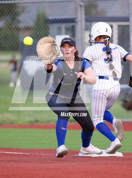 Thumbnail 1 in Plano West @ Allen (UIL 6A Softball Bi-District) photogallery.