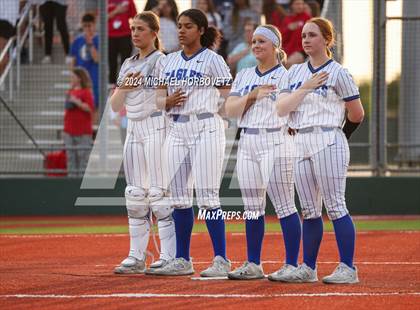 Thumbnail 1 in Plano West @ Allen (UIL 6A Softball Bi-District) photogallery.