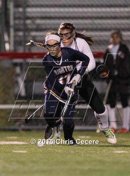 Thumbnail 2 in Brighton vs. East Rochester (Section 5 Class B Semifinal) photogallery.