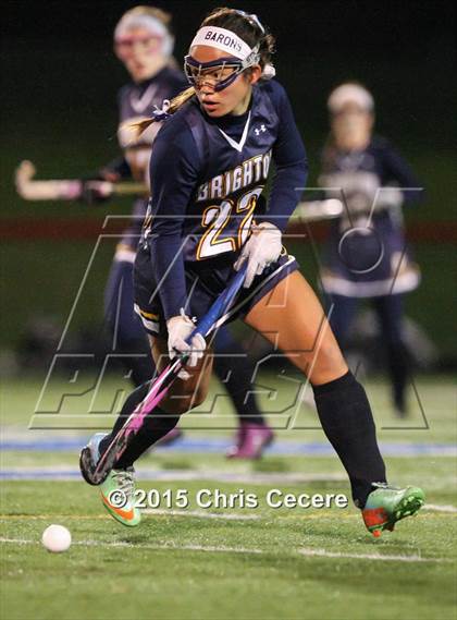 Thumbnail 2 in Brighton vs. East Rochester (Section 5 Class B Semifinal) photogallery.