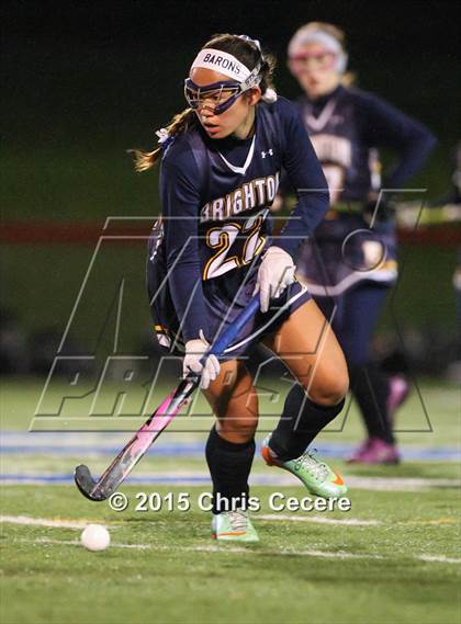 Thumbnail 1 in Brighton vs. East Rochester (Section 5 Class B Semifinal) photogallery.