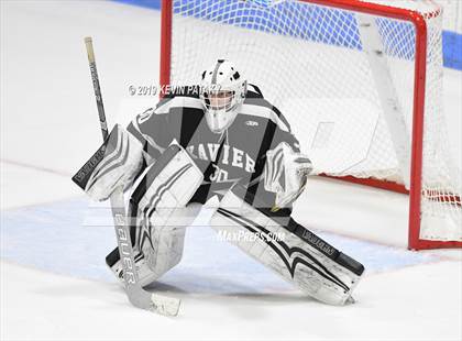 Thumbnail 2 in Xavier vs. Fairfield Prep (CIAC D1 Semifinal) photogallery.