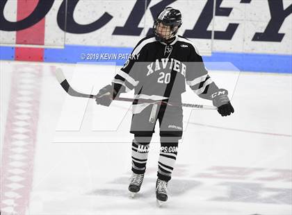 Thumbnail 2 in Xavier vs. Fairfield Prep (CIAC D1 Semifinal) photogallery.