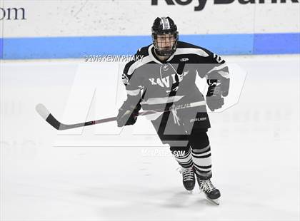Thumbnail 3 in Xavier vs. Fairfield Prep (CIAC D1 Semifinal) photogallery.
