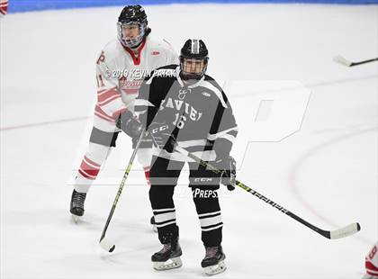 Thumbnail 3 in Xavier vs. Fairfield Prep (CIAC D1 Semifinal) photogallery.
