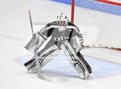 Thumbnail 2 in Xavier vs. Fairfield Prep (CIAC D1 Semifinal) photogallery.