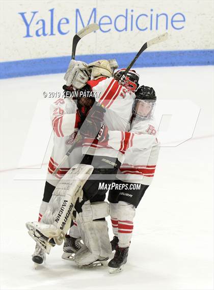 Thumbnail 1 in Xavier vs. Fairfield Prep (CIAC D1 Semifinal) photogallery.