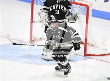 Thumbnail 2 in Xavier vs. Fairfield Prep (CIAC D1 Semifinal) photogallery.