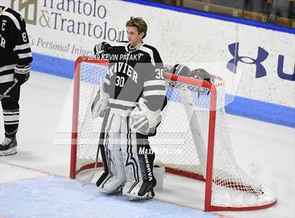 Thumbnail 3 in Xavier vs. Fairfield Prep (CIAC D1 Semifinal) photogallery.