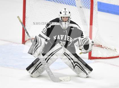 Thumbnail 2 in Xavier vs. Fairfield Prep (CIAC D1 Semifinal) photogallery.