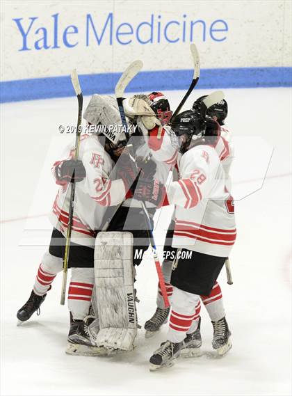 Thumbnail 2 in Xavier vs. Fairfield Prep (CIAC D1 Semifinal) photogallery.
