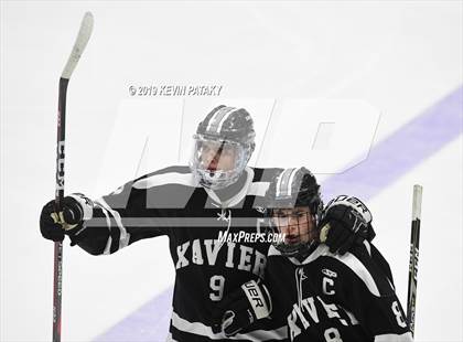 Thumbnail 3 in Xavier vs. Fairfield Prep (CIAC D1 Semifinal) photogallery.