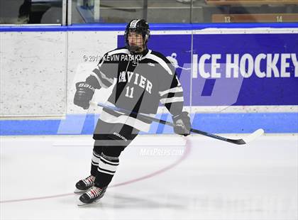 Thumbnail 3 in Xavier vs. Fairfield Prep (CIAC D1 Semifinal) photogallery.