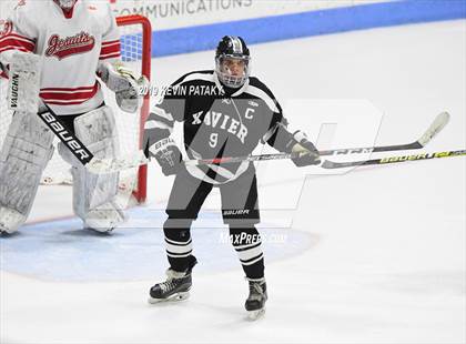 Thumbnail 3 in Xavier vs. Fairfield Prep (CIAC D1 Semifinal) photogallery.