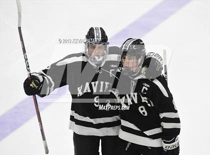 Thumbnail 1 in Xavier vs. Fairfield Prep (CIAC D1 Semifinal) photogallery.