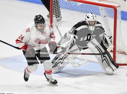 Thumbnail 2 in Xavier vs. Fairfield Prep (CIAC D1 Semifinal) photogallery.