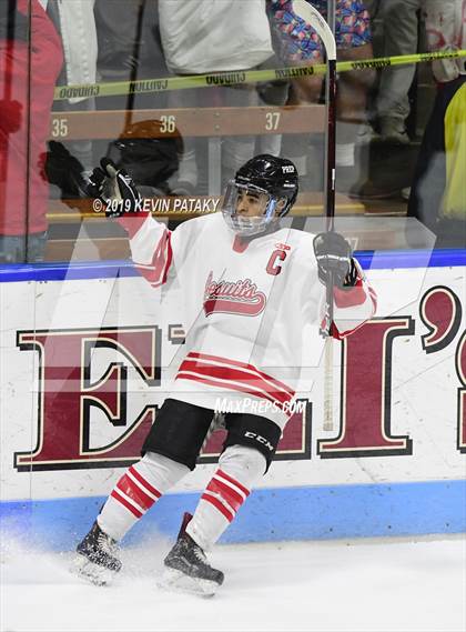 Thumbnail 2 in Xavier vs. Fairfield Prep (CIAC D1 Semifinal) photogallery.