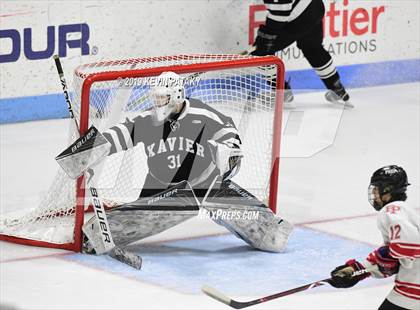 Thumbnail 1 in Xavier vs. Fairfield Prep (CIAC D1 Semifinal) photogallery.