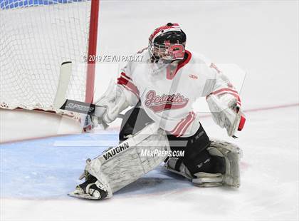 Thumbnail 2 in Xavier vs. Fairfield Prep (CIAC D1 Semifinal) photogallery.