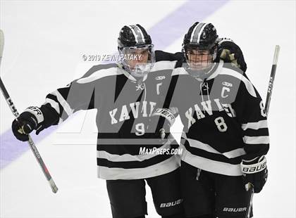 Thumbnail 2 in Xavier vs. Fairfield Prep (CIAC D1 Semifinal) photogallery.