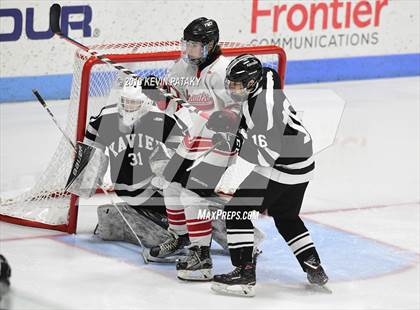Thumbnail 3 in Xavier vs. Fairfield Prep (CIAC D1 Semifinal) photogallery.