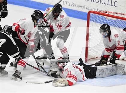 Thumbnail 3 in Xavier vs. Fairfield Prep (CIAC D1 Semifinal) photogallery.
