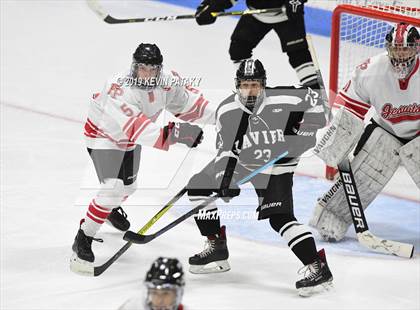 Thumbnail 3 in Xavier vs. Fairfield Prep (CIAC D1 Semifinal) photogallery.