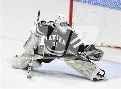 Thumbnail 3 in Xavier vs. Fairfield Prep (CIAC D1 Semifinal) photogallery.