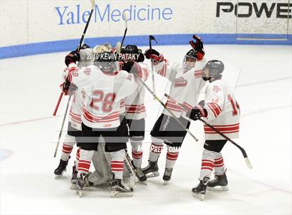 Thumbnail 3 in Xavier vs. Fairfield Prep (CIAC D1 Semifinal) photogallery.