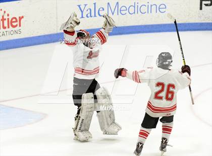 Thumbnail 2 in Xavier vs. Fairfield Prep (CIAC D1 Semifinal) photogallery.