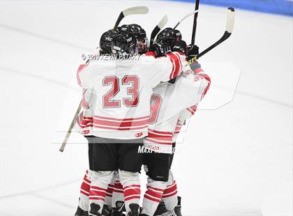 Thumbnail 2 in Xavier vs. Fairfield Prep (CIAC D1 Semifinal) photogallery.