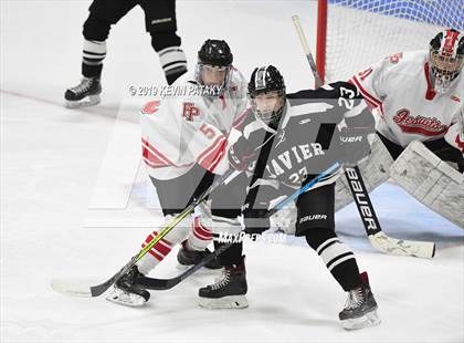 Thumbnail 3 in Xavier vs. Fairfield Prep (CIAC D1 Semifinal) photogallery.