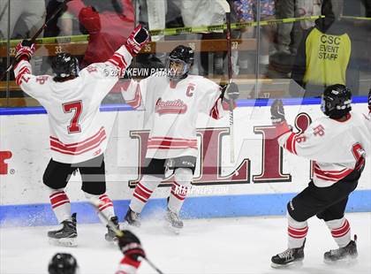 Thumbnail 3 in Xavier vs. Fairfield Prep (CIAC D1 Semifinal) photogallery.