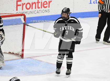 Thumbnail 2 in Xavier vs. Fairfield Prep (CIAC D1 Semifinal) photogallery.