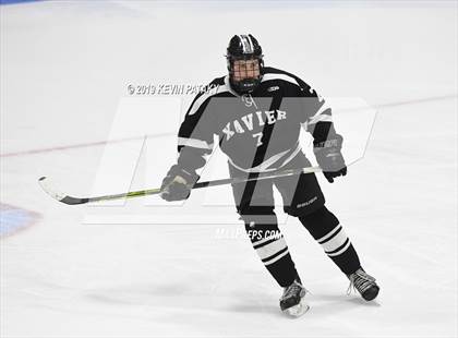 Thumbnail 3 in Xavier vs. Fairfield Prep (CIAC D1 Semifinal) photogallery.