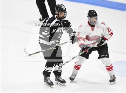 Thumbnail 1 in Xavier vs. Fairfield Prep (CIAC D1 Semifinal) photogallery.