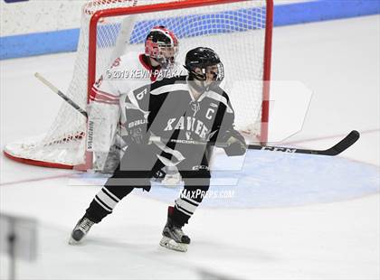 Thumbnail 2 in Xavier vs. Fairfield Prep (CIAC D1 Semifinal) photogallery.