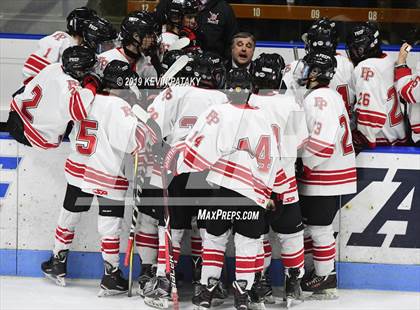 Thumbnail 2 in Xavier vs. Fairfield Prep (CIAC D1 Semifinal) photogallery.