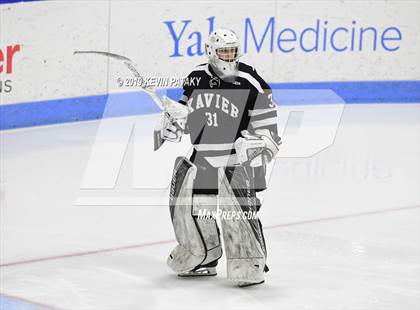 Thumbnail 3 in Xavier vs. Fairfield Prep (CIAC D1 Semifinal) photogallery.